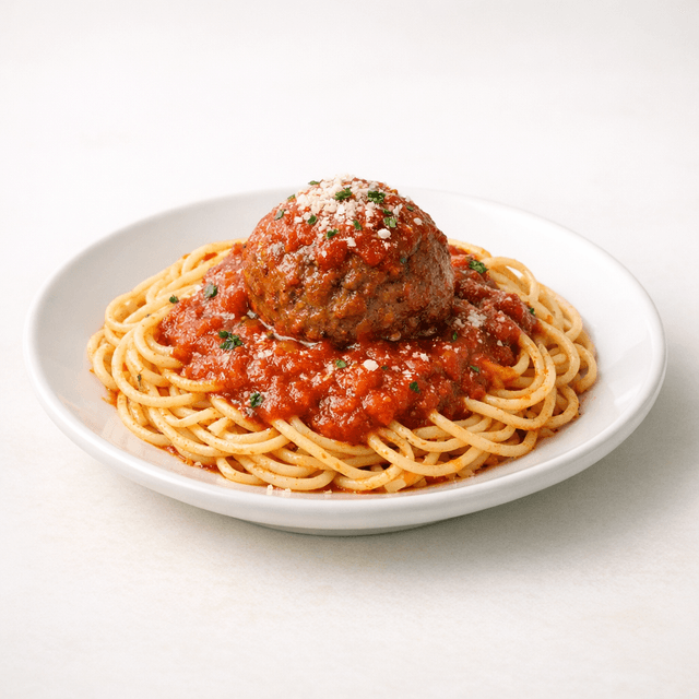 Spaghetti and Meatball